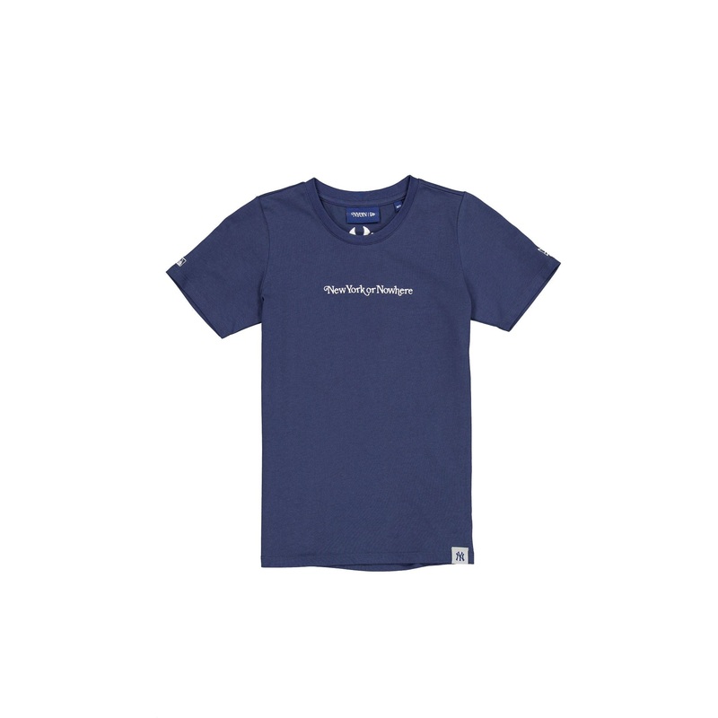 New York or Nowhere x New York Yankees Navy Youth T-Shirt S