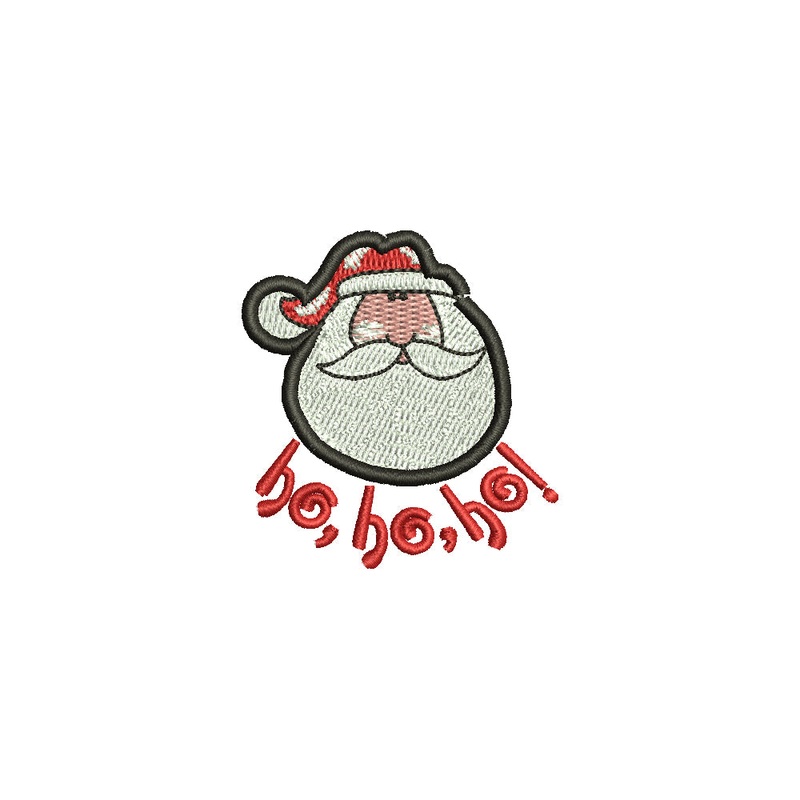 Santa’s Face with Ho Ho Ho Default Title One Size