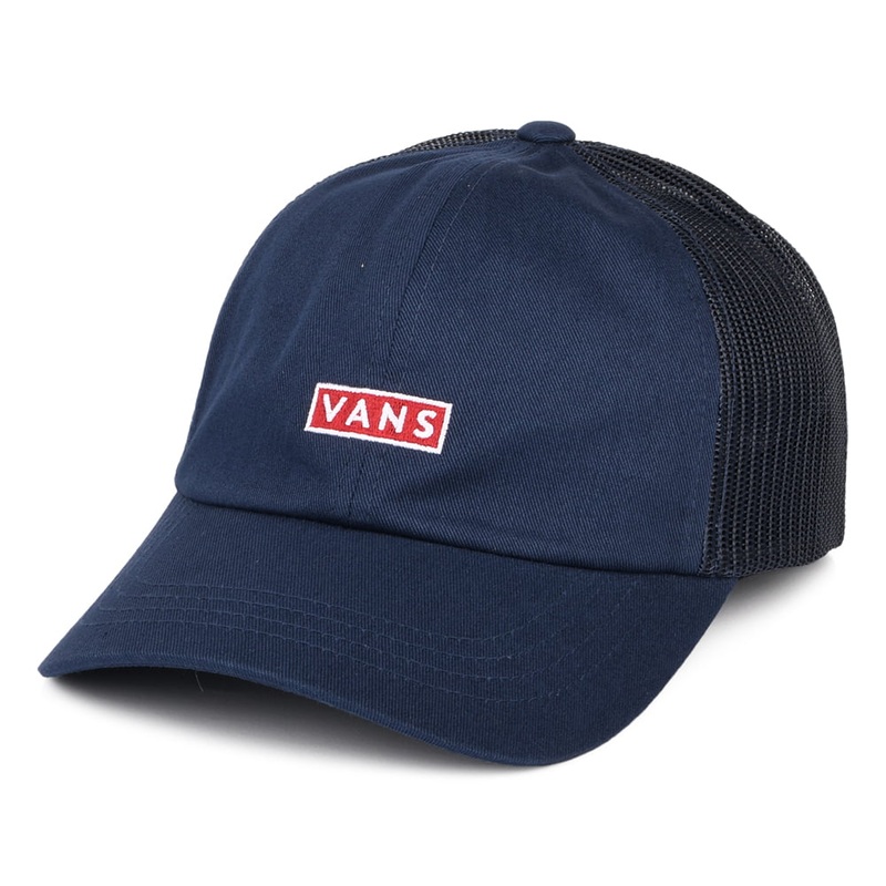 Vans Hats Asheboro Curved Bill Trucker Cap – Navy Blue Adjustable