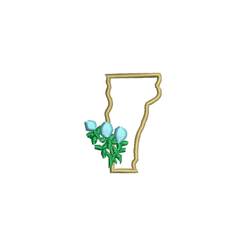 Vermont Red Clover with Map Default Title One Size