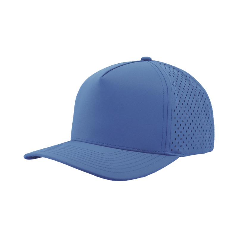 Zapped Headwear Blackhawk 5 Panel Perforated Cap Black