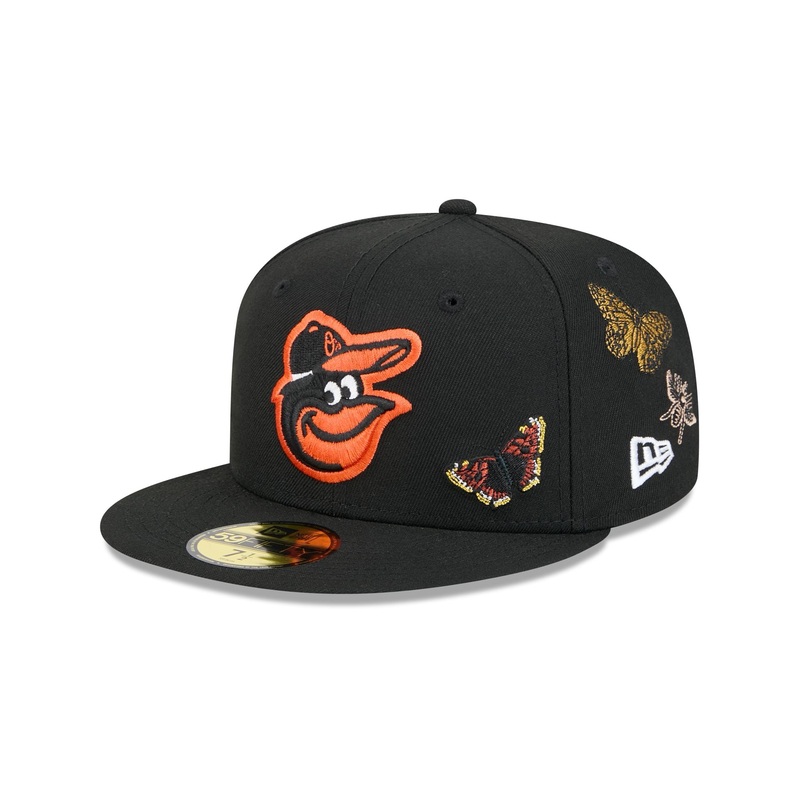 FELT x Baltimore Orioles Black 59FIFTY Fitted Hat 7