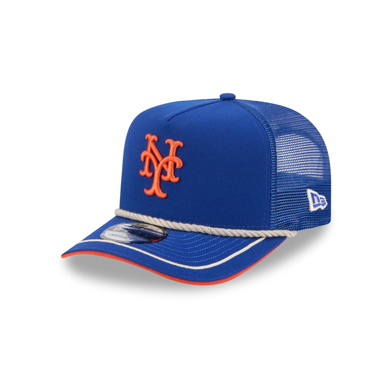 New York Mets Vintage Team Rope 9FIFTY A-Frame Trucker One Size