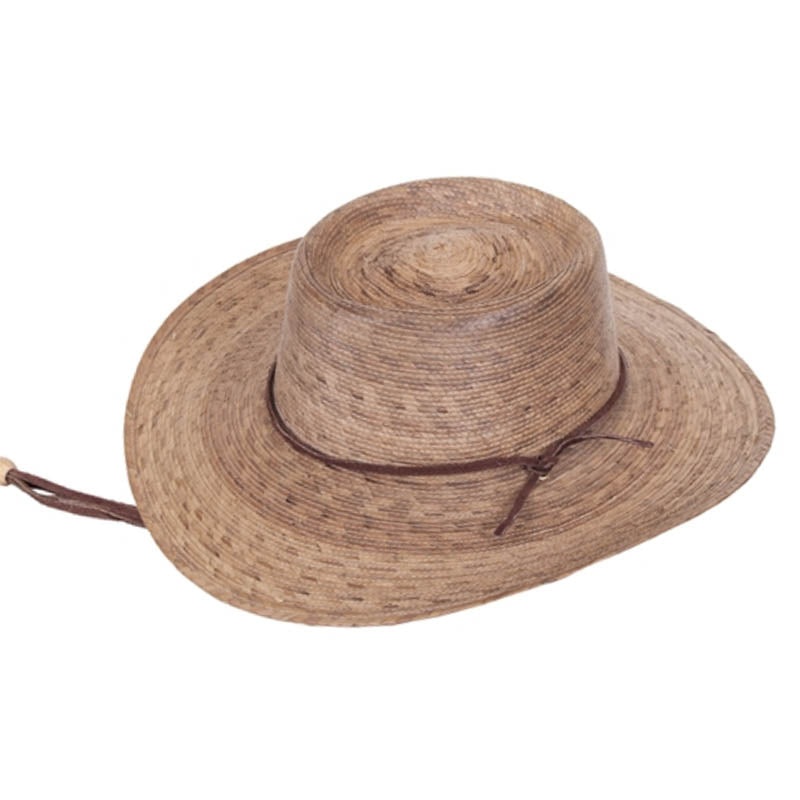 Outback Burnt Palm Leaf Sun Hat up to 2XL – Tula Hats Burnt Palm Large (58.5cm)