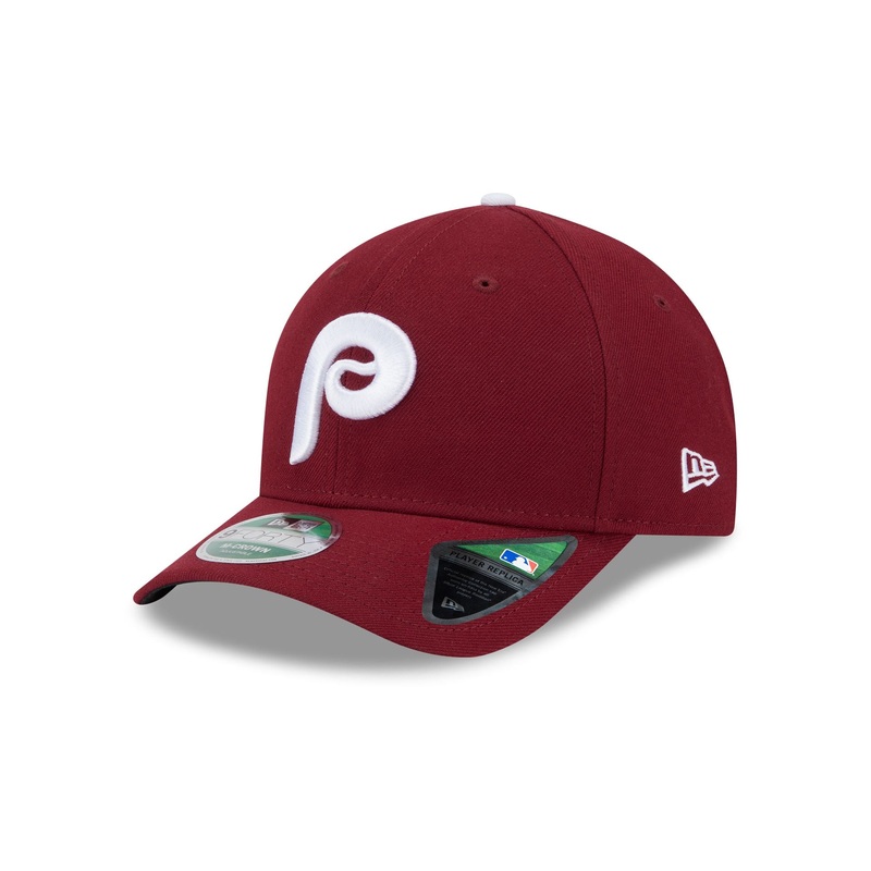 Philadelphia Phillies Alt 2 Authentic Collection 9FORTY M-Crown Snapback Hat One Size