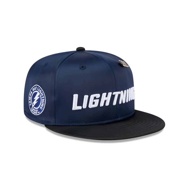 Tampa Bay Lightning Spring Satin 59FIFTY Fitted Hat 7