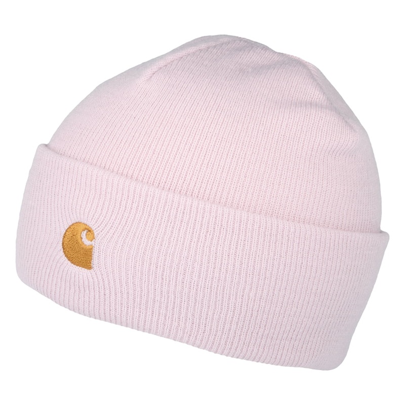 Carhartt WIP Hats Chase Cuffed Beanie Hat – Light Pink 1-Size