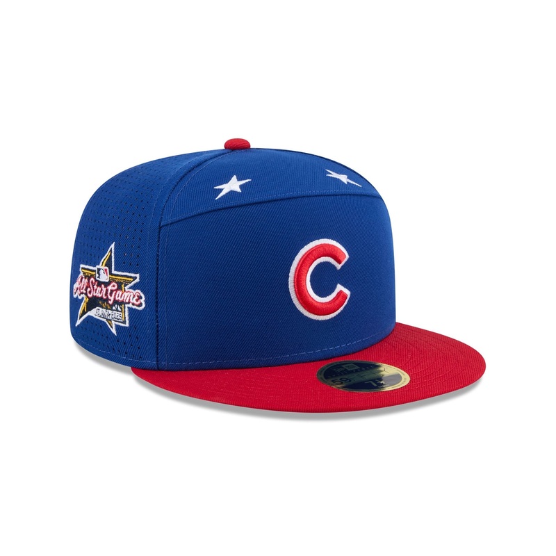 Chicago Cubs 2025 All-Star Game Split Panel 59FIFTY Fitted Hat 7