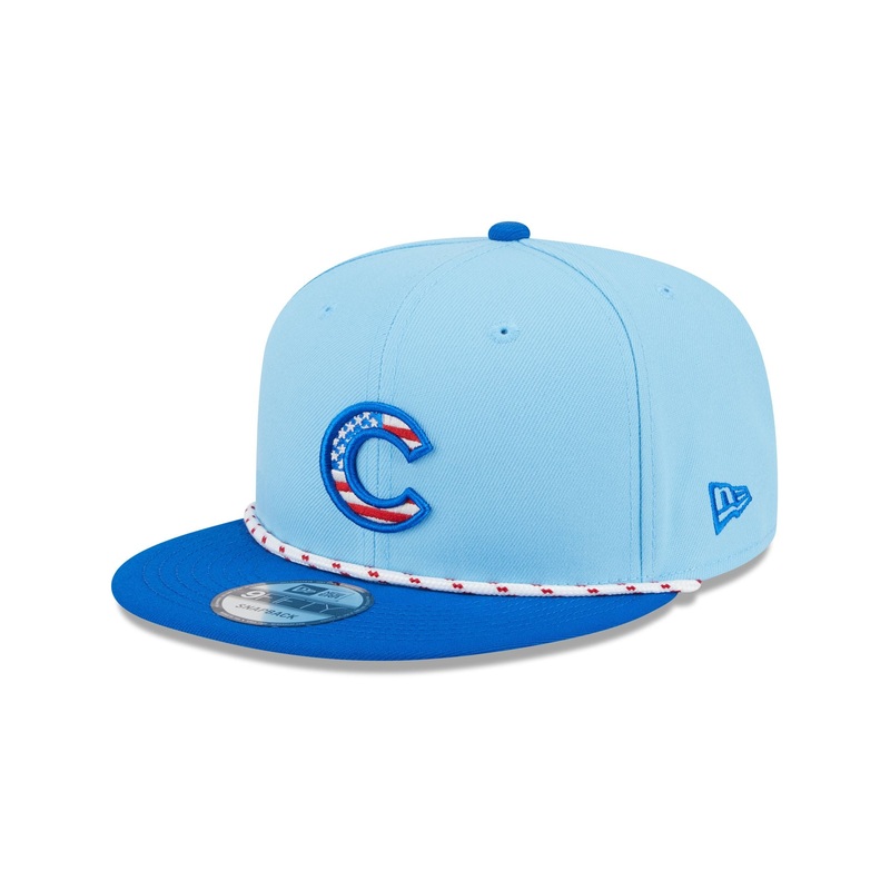 Chicago Cubs Independence Day 2025 9FIFTY Snapback Hat One Size