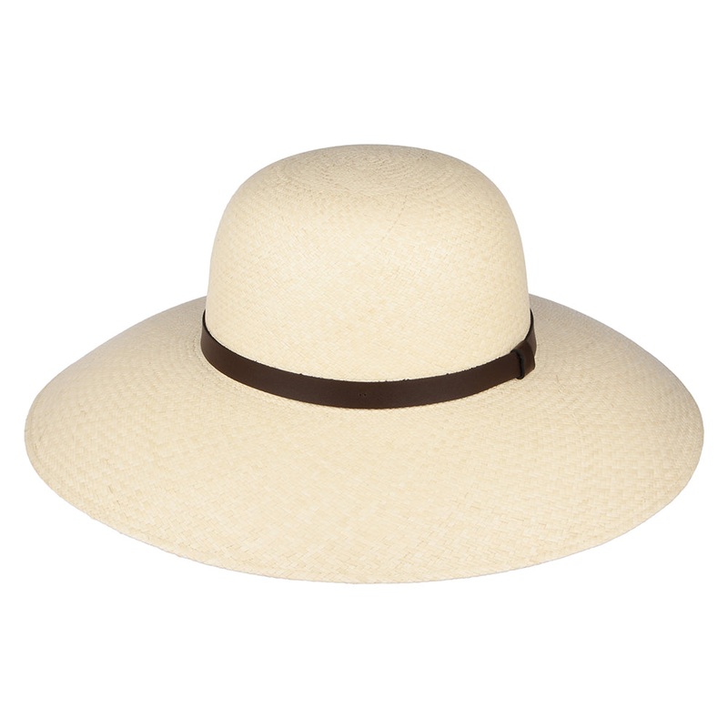 Failsworth Hats Blenheim Big Brim Panama Sun Hat – Natural Small/Medium