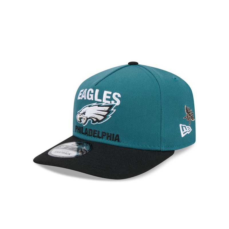 FELT x Philadelphia Eagles 9FIFTY A-Frame Snapback Hat One Size