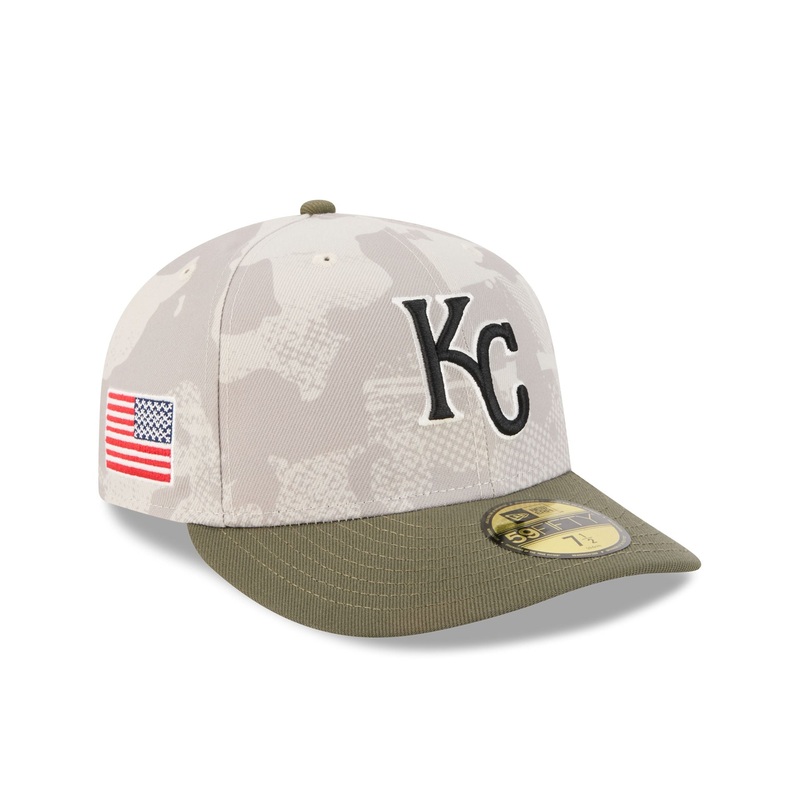 Kansas City Royals Armed Forces Day 2025 59FIFTY Fitted Hat 7