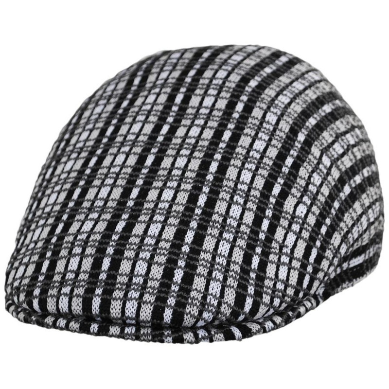 Prep Plaid 507 Ivy Cap BLACK PLAID S