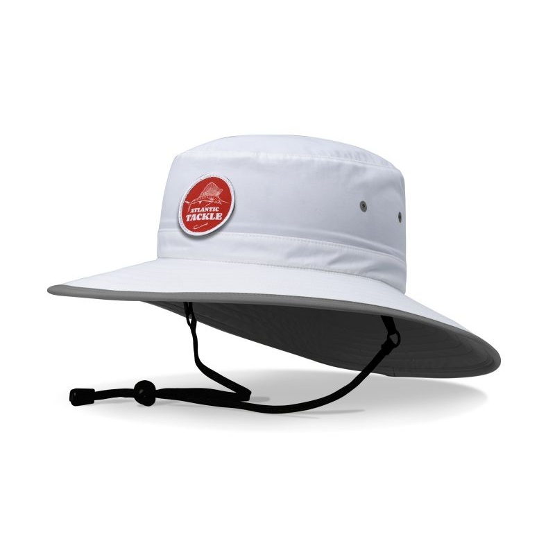 Richardson 910 Sunriver Wide Brim Hat, Sun Hat White/Charcoal SM-MD