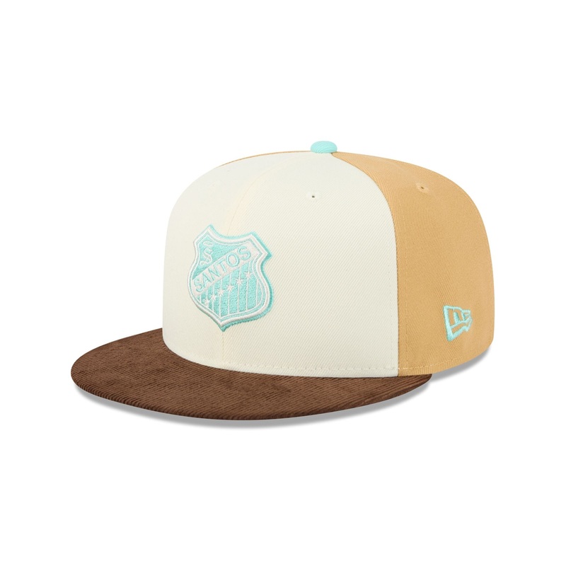 Santos Laguna Tan 59FIFTY Fitted Hat 7