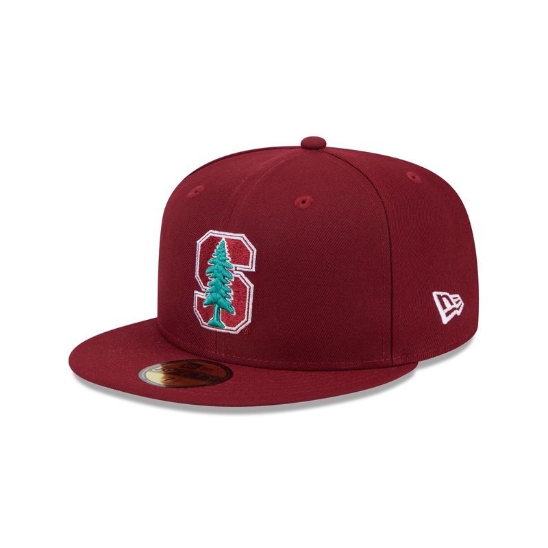 Stanford Cardinal Red 59FIFTY Fitted Hat 7