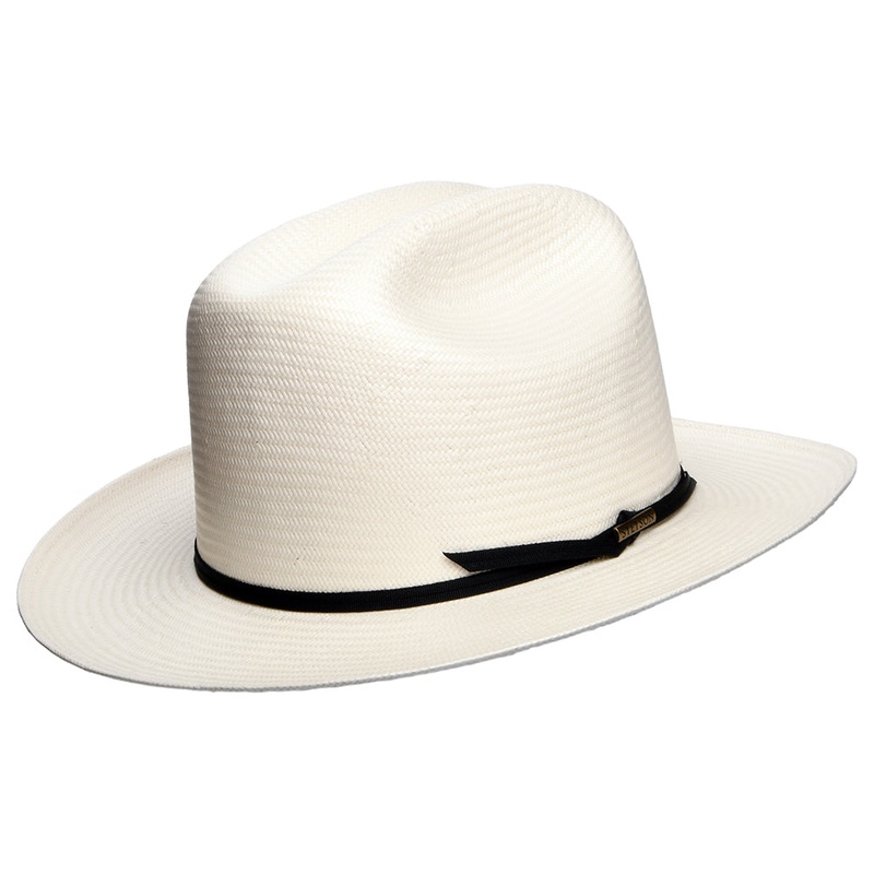 Stetson Hats Open Road Toyo Straw Cowboy Hat – Off White S