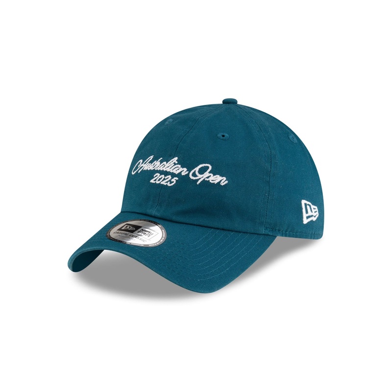 2025 Australian Open Cadet Blue Wash Casual Classic Adjustable Hat One Size