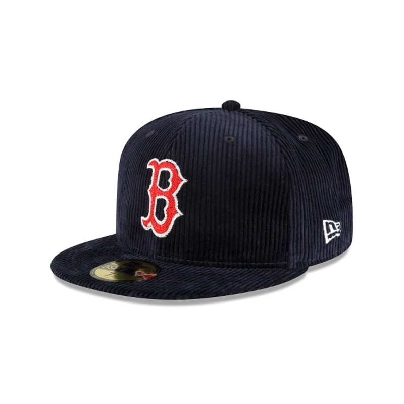 Boston Red Sox Corduroy 59FIFTY Fitted Hat 7