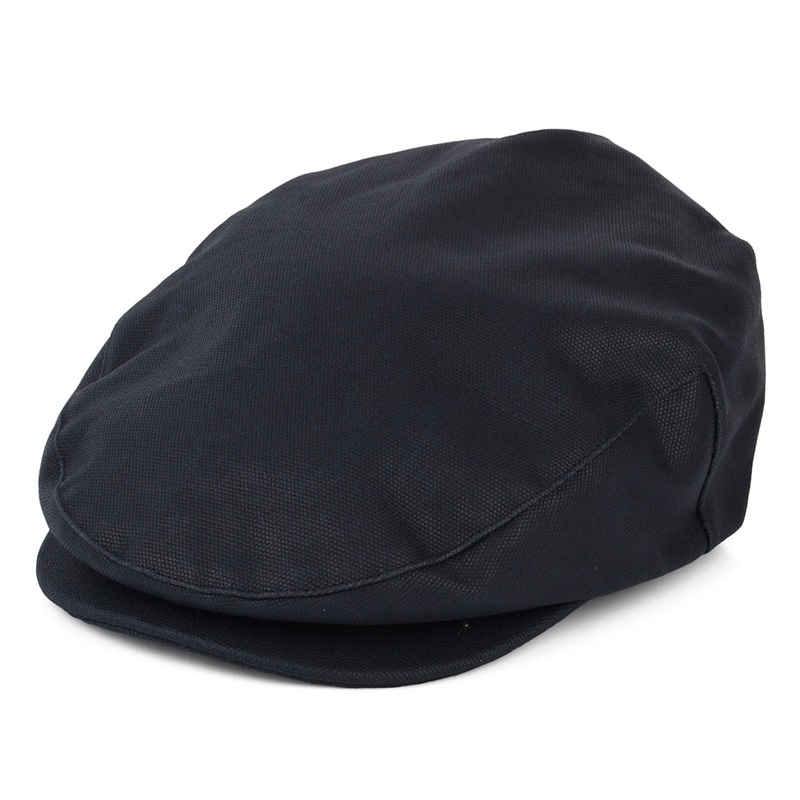 Brixton Hats Hooligan Waxed Flat Cap – Washed Navy Small-56cm