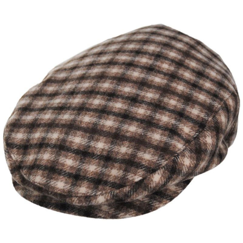 Hooligan Plaid Ivy Cap SAND/BROWN S