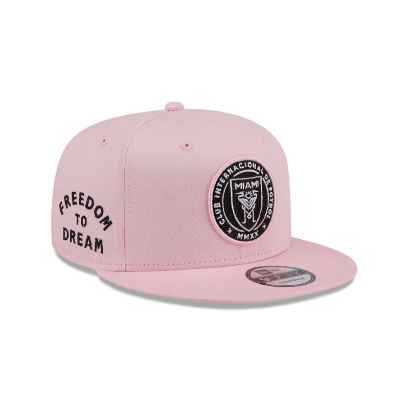 Inter Miami 2024 Jersey Hook 9FIFTY Snapback Hat One Size