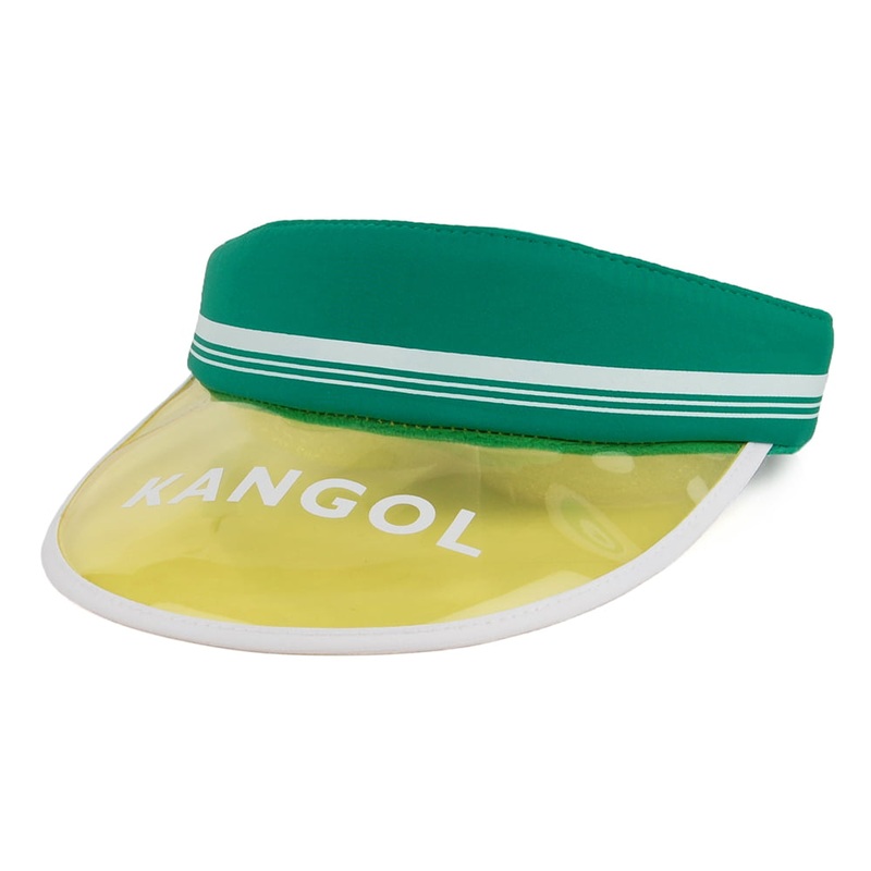 Kangol Retro Visor – Green-Yellow Small/Medium