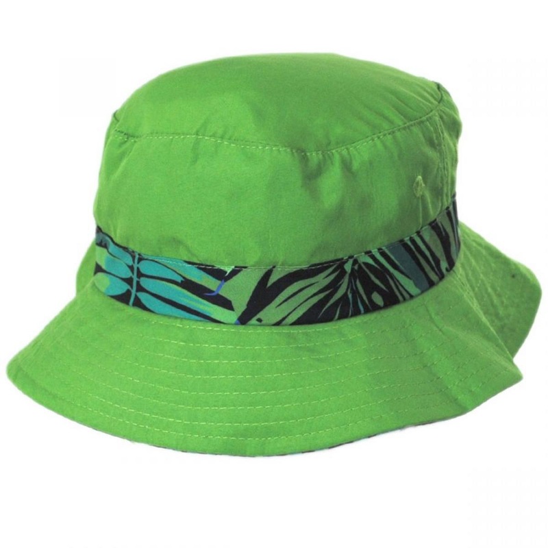 Kid’s Tapir Microfiber Bucket Hat LIME CHILD