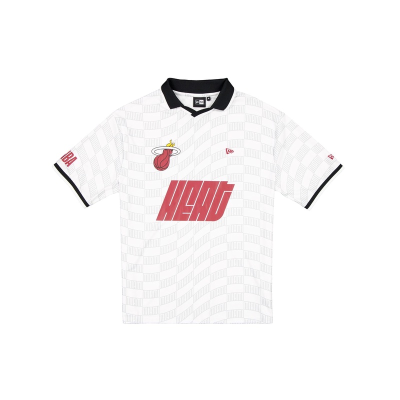 Miami Heat White Oversized T-Shirt S