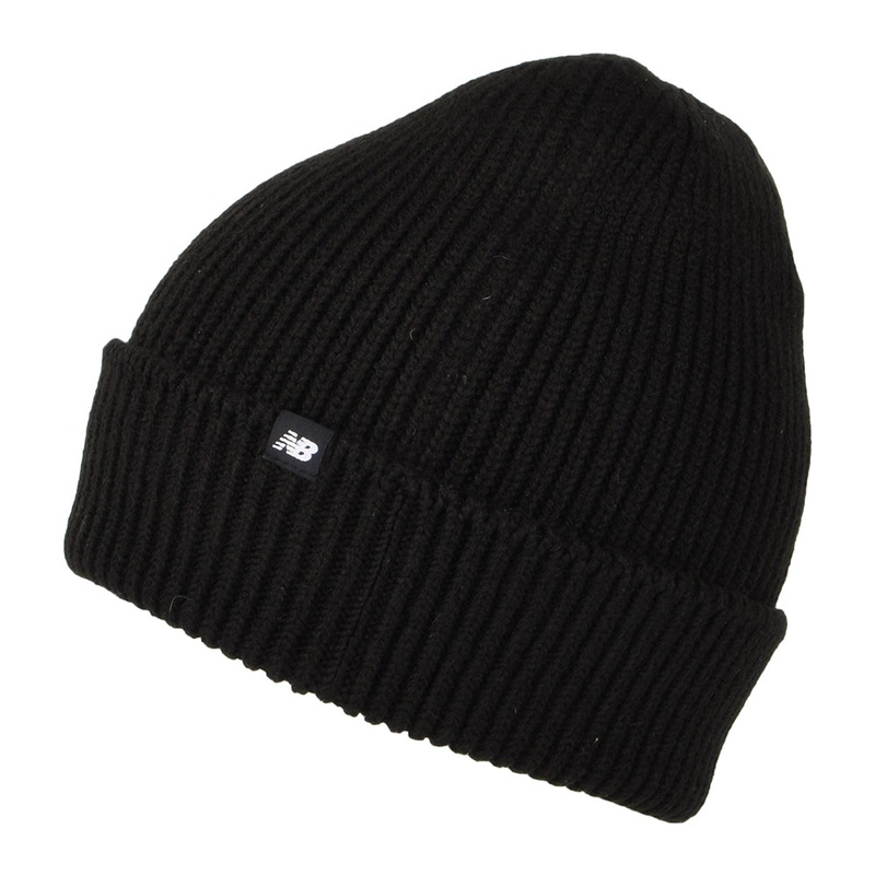 New Balance Hats Watchman Beanie Hat – Black 1-Size