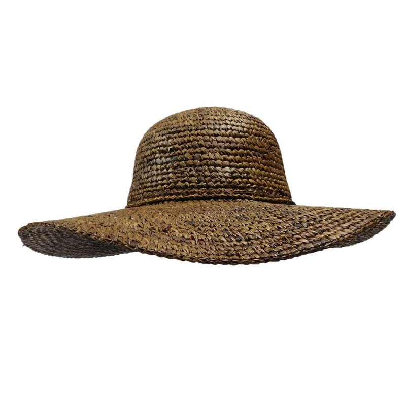 Paris Crochet Raffia Summer Hat by Peter Grimm – Brown Brown