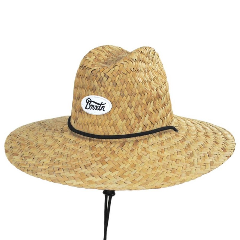 Parsons Palm Leaf Straw Lifeguard Hat TAN S/M