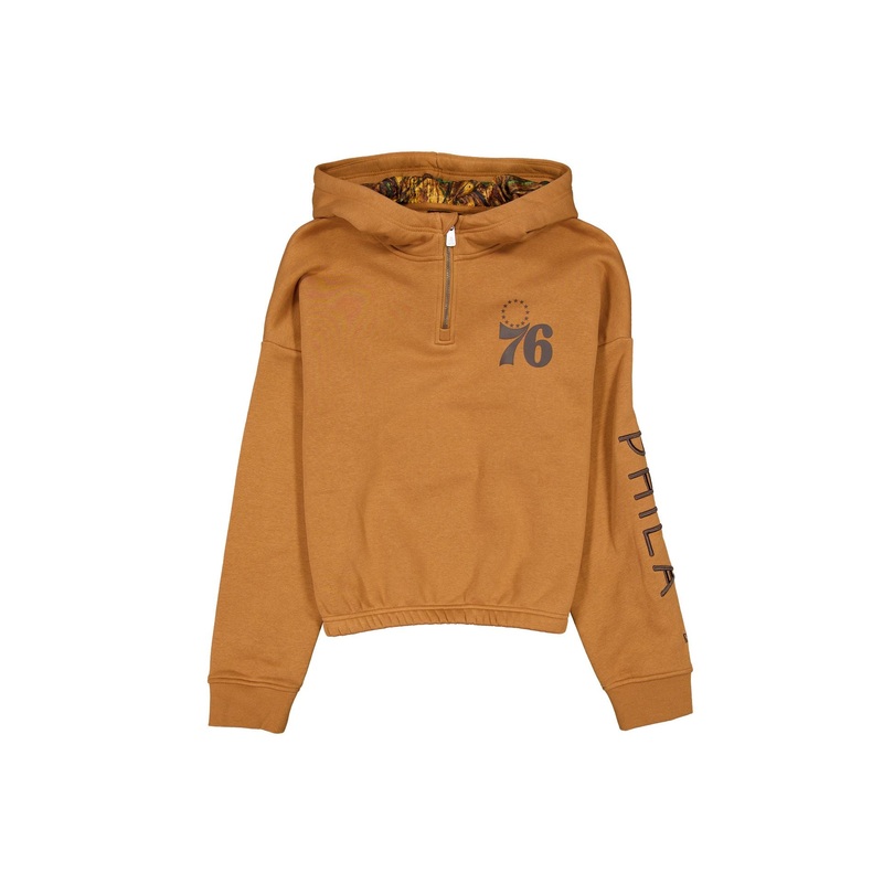 Philadelphia 76ers 2025 All-Star Game Victory Grove Women’s Light Bronze Hoodie XS