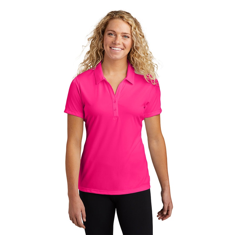 Sport-Tek LST550 Ladies PosiCharge Competitor Polo – Pink Raspberry Pink Raspberry XS