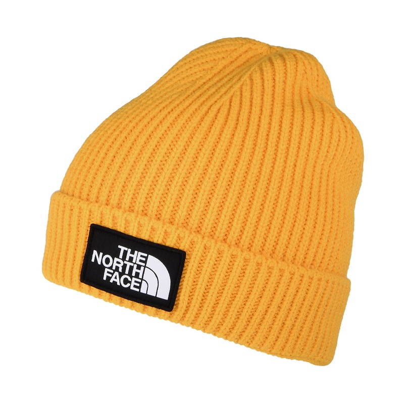 The North Face Hats Kids TNF Box Logo Cuffed Beanie Hat – Dandelion Kids – 1-Size