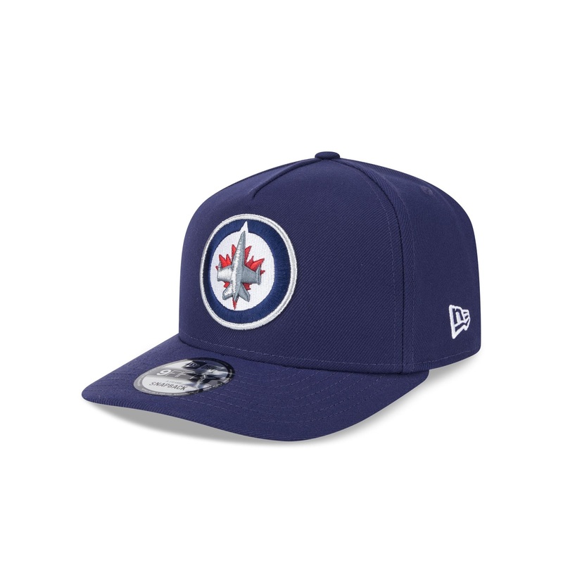 Winnipeg Jets Team 9FIFTY A-Frame Snapback Hat One Size