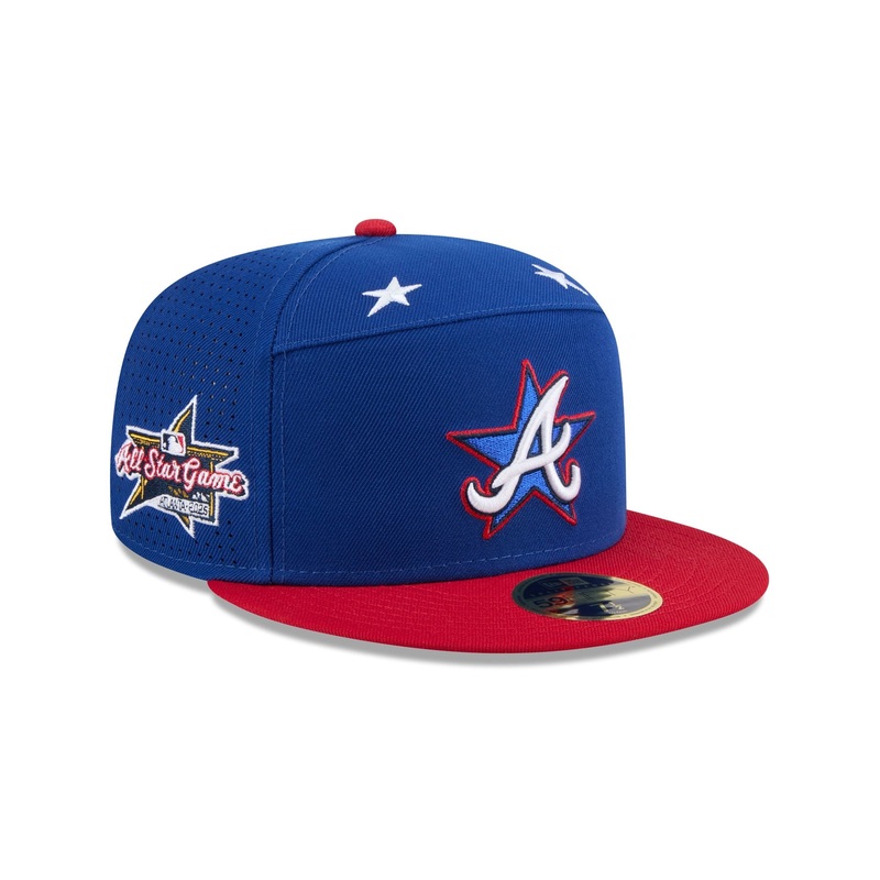Atlanta Braves 2025 All-Star Game Workout Split Panel 59FIFTY Fitted Hat 7