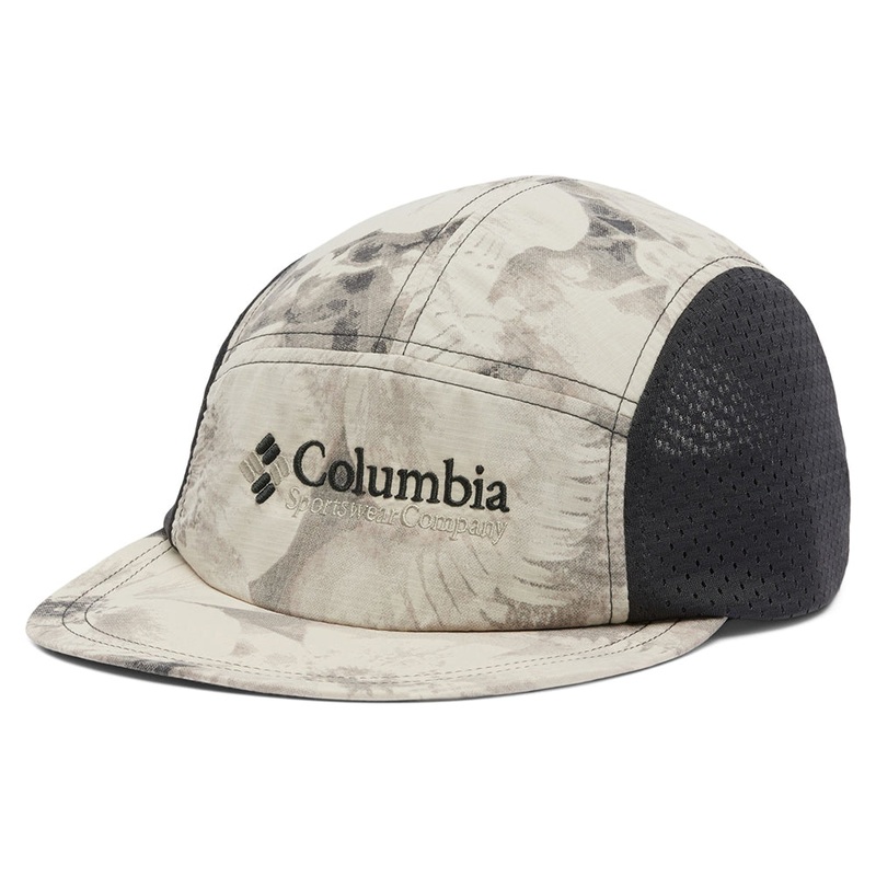Columbia Hats Pearhip Wingmark 5 Panel Cap – Dark Stone Adjustable