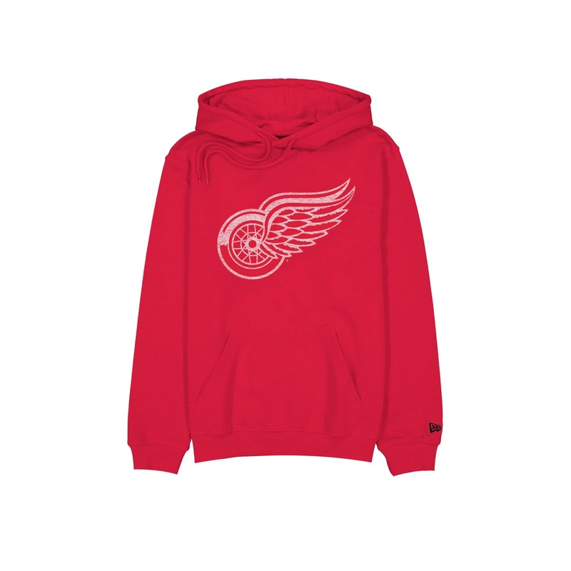Detroit Red Wings Wash Logo Hoodie S