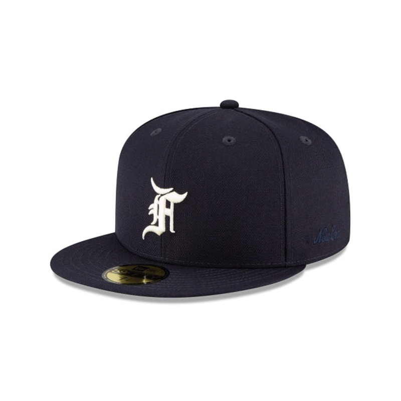 Essentials By Fear Of God Navy 59FIFTY Fitted Hat 7