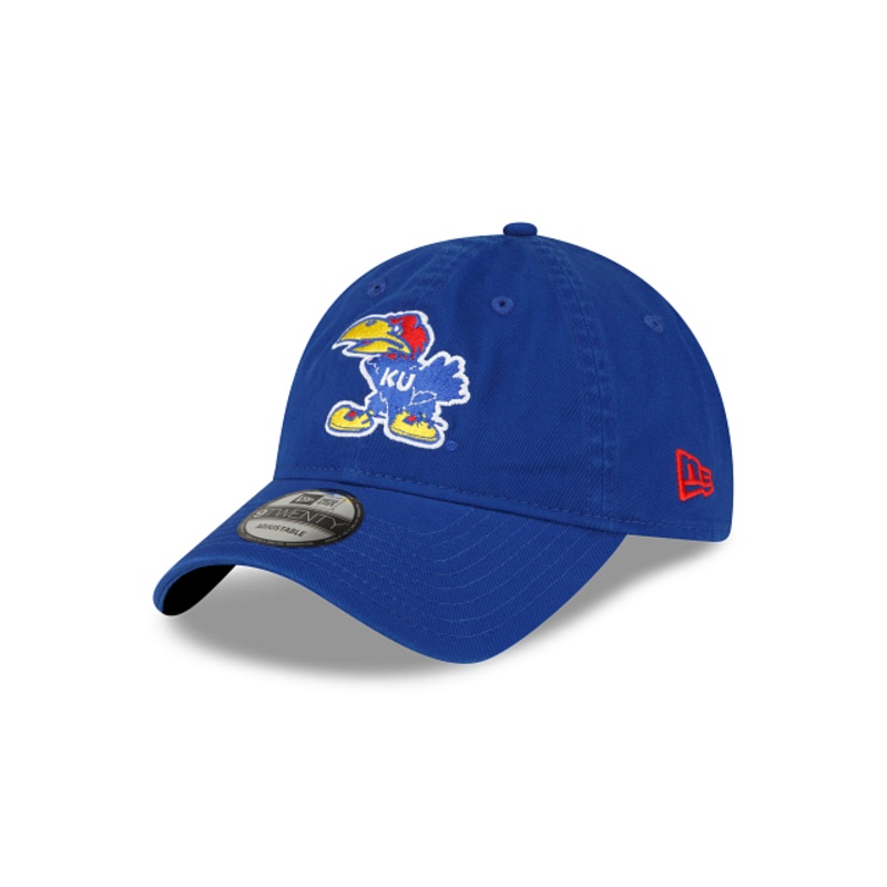 Kansas Jayhawks College Vault 9TWENTY Adjustable Hat One Size