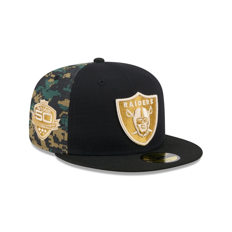 Las Vegas Raiders Digi Camo 59FIFTY Fitted Hat 7