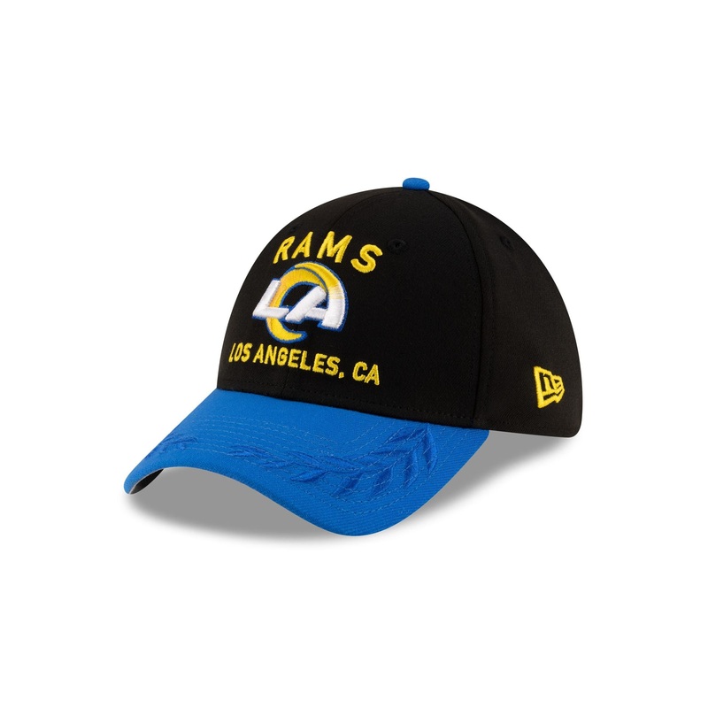 Los Angeles Rams 2025 Draft 39THIRTY Stretch Fit Hat S/M