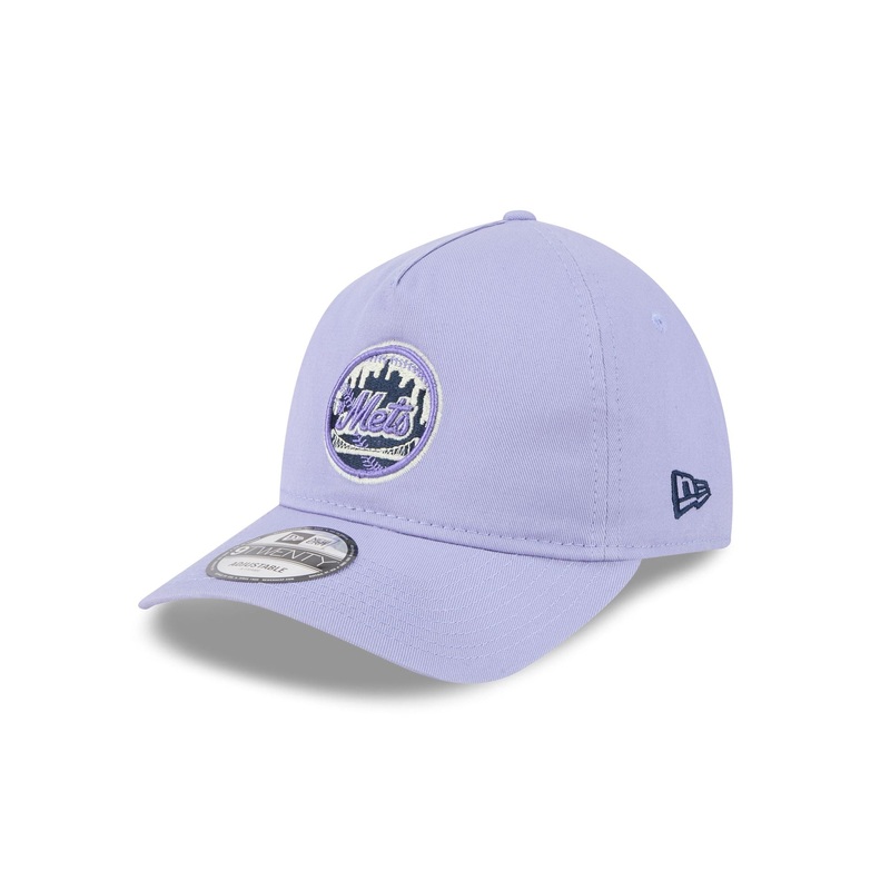 New York Mets Lavender 9TWENTY A-Frame Adjustable Hat One Size