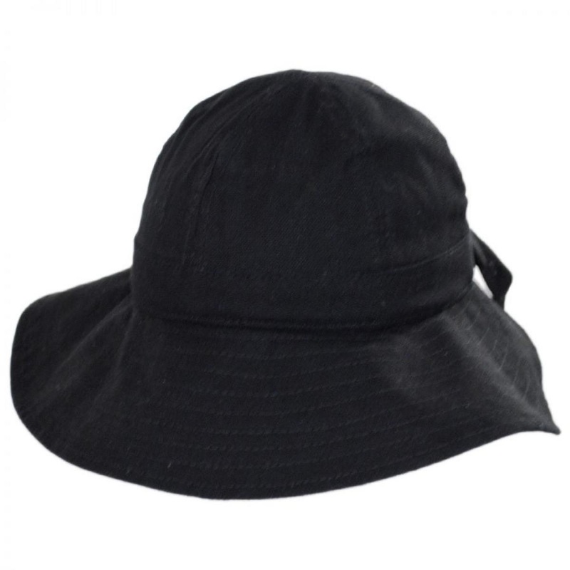 Ohana Cotton Facesaver Hat BLACK ONE SIZE FITS MOST
