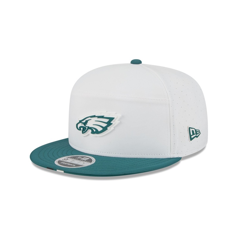 Philadelphia Eagles 2025 Training Split Panel 9FIFTY Snapback Hat One Size