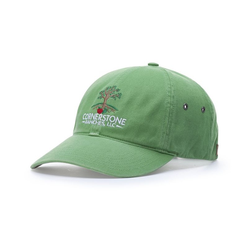 Richardson 330CO – Washed Chino Polo Cap – Closeout Lime