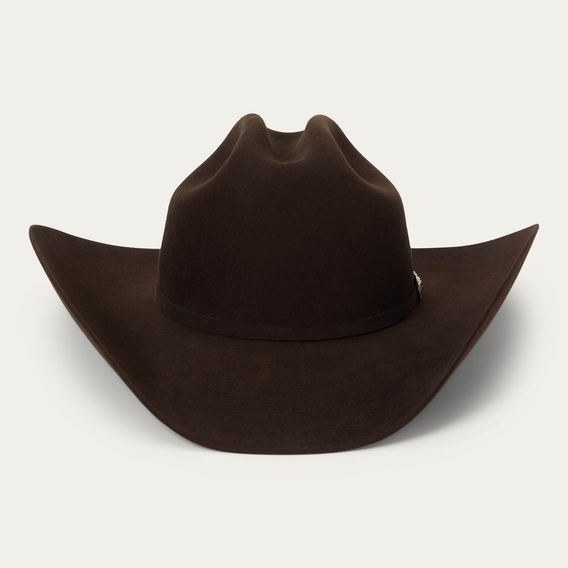 Shasta 10X Cowboy Hat – 4 1/4″ Brim Chocolate 6 5/8