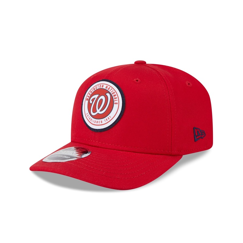 Washington Nationals Circle Patch 9SEVENTY Stretch-Snap Hat One Size