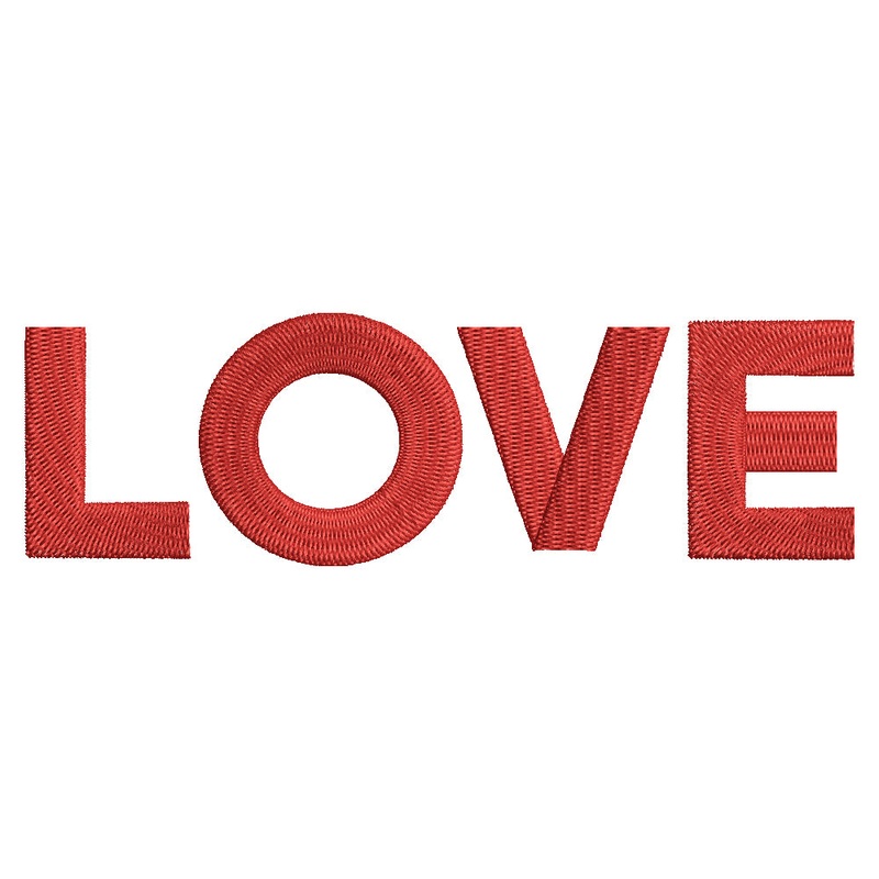 Wording of Love Default Title One Size